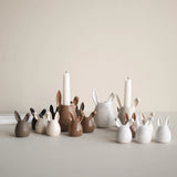dbkd - Kerzenhalter Rabbit white dot