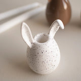 dbkd - Kerzenhalter Rabbit white dot