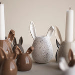 dbkd - Kerzenhalter Rabbit white dot