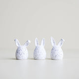 dbkd - Osterdeko Triplets white dot 3er Set