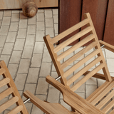 Deck Chair Outdoor - AH603 von Carl Hansen