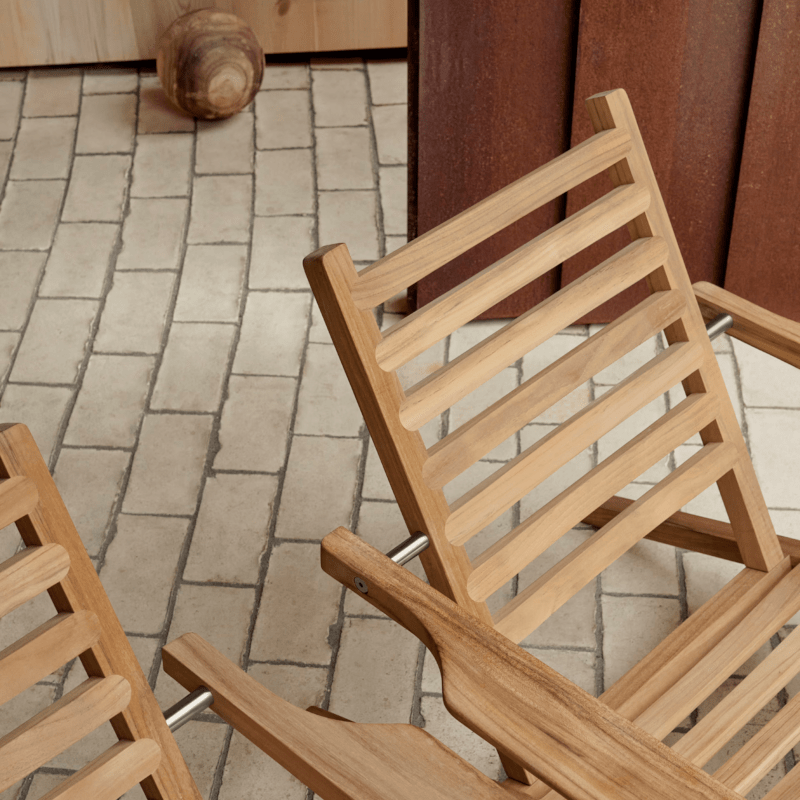 Deck Chair Outdoor - AH603 von Carl Hansen