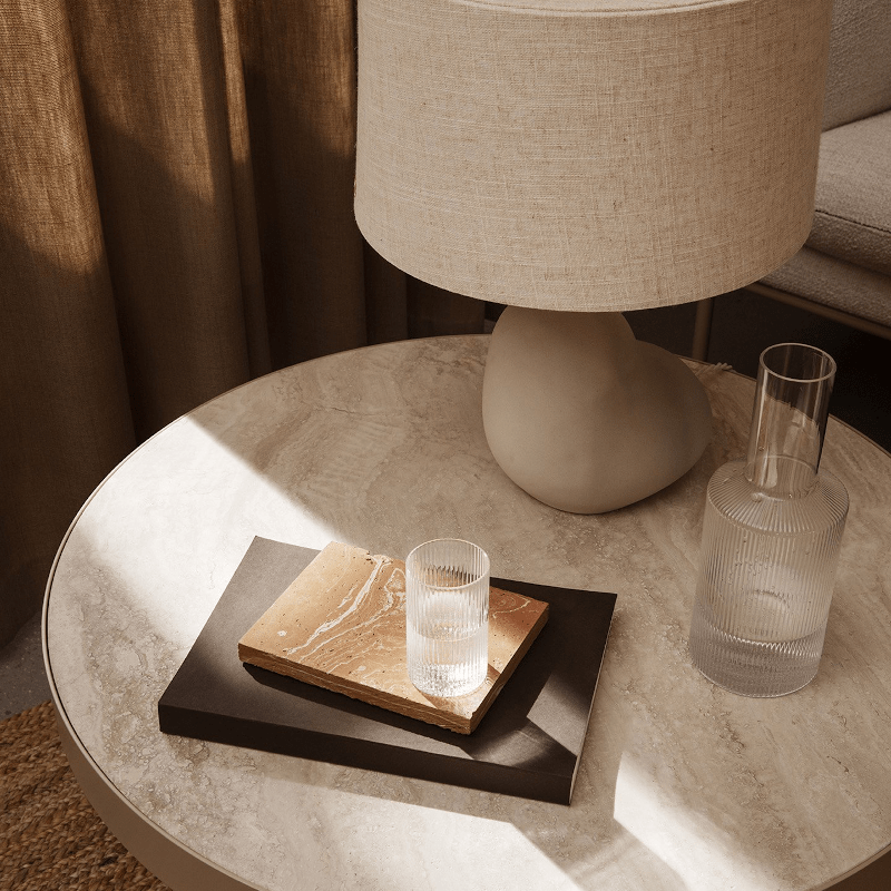 Deckel zu Karaffe - Ripple klar von Ferm Living
