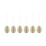 Dekoei - Honeycomb off white 6er Set von House Doctor
