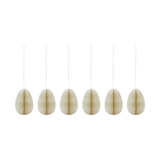 Dekoei - Honeycomb off white 6er Set von House Doctor