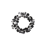 Dekoring - Wreath Eucalyptus schwarz von House Doctor