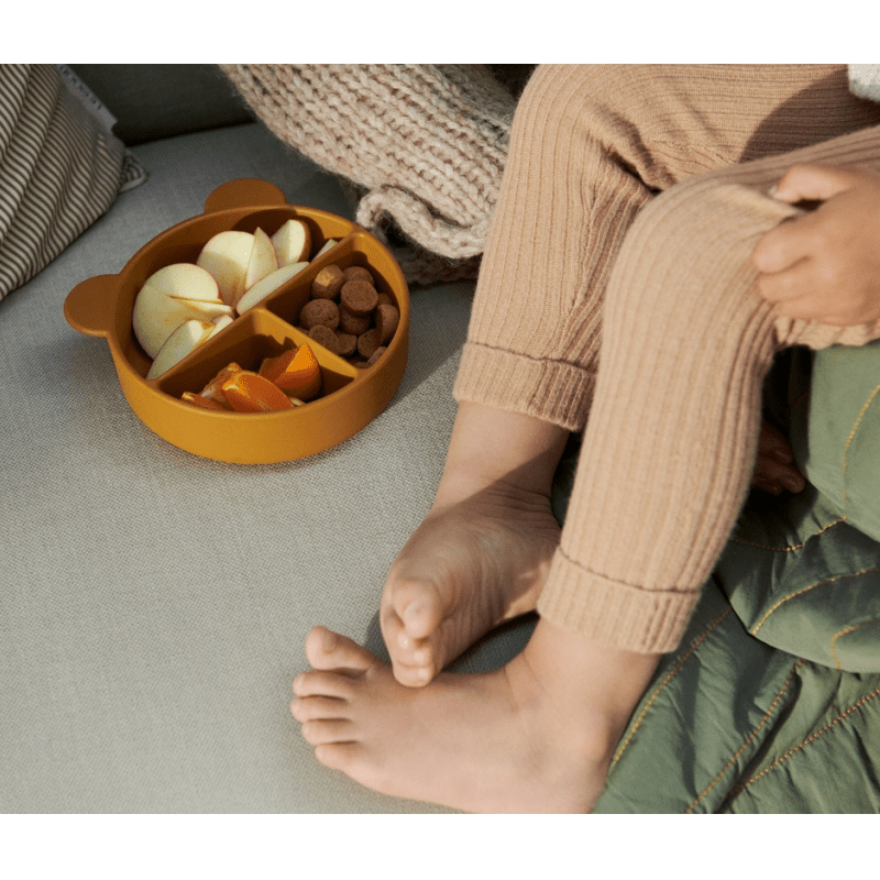 Divider bowl - Connie 2er Set sandy/oat mix von Liewood