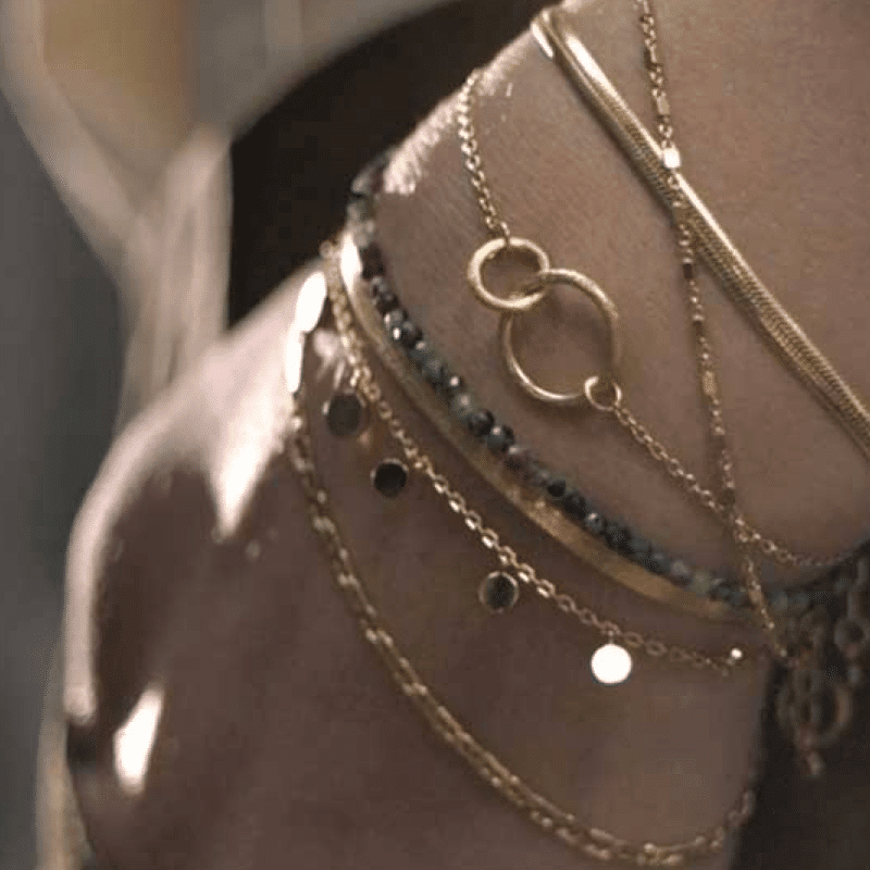 Double Bracelet gold von Pernille Corydon