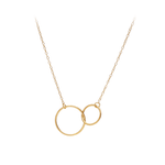 Double Plain Necklace gold von Pernille Corydon