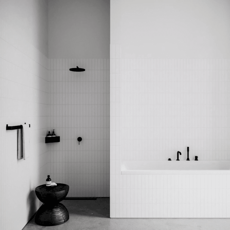 Eckregal - Bath schwarz von Nichba