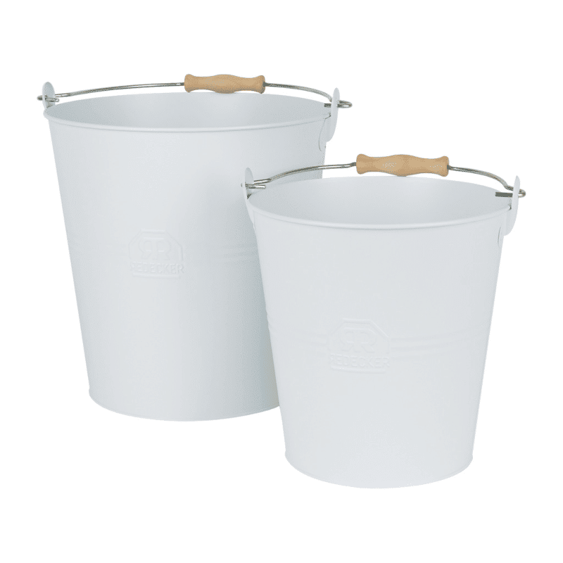 Eimer weiss von Redecker