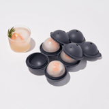 Eiswürfelform - Sphere Ice Cocktail charcoal von W&P Design
