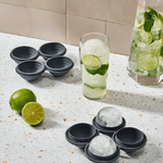 Eiswürfelform - Sphere Ice Cocktail charcoal von W&P Design