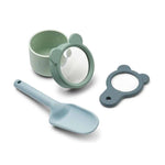 Entdeckerset - Bessie exploration whale blue multi mix von Liewood