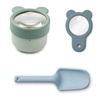 Entdeckerset - Bessie exploration whale blue multi mix von Liewood