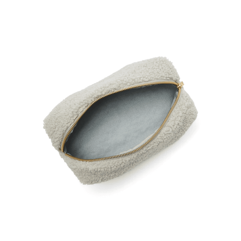 Etui - Pouch Teddy light grey von Studio Noos