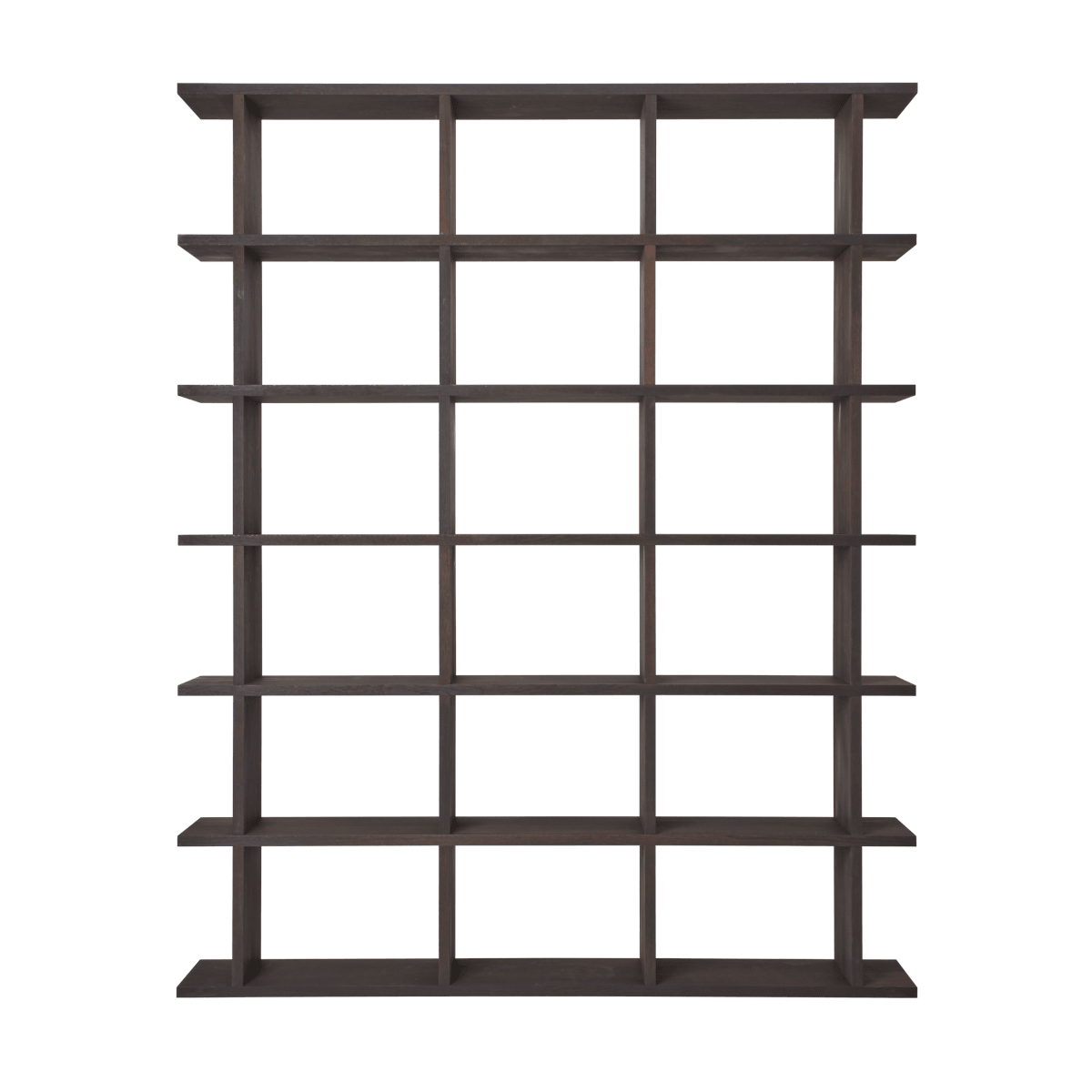 Ferm Living - Bücherregal Kona dark oak 3x6

