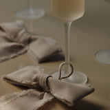 Ferm Living - Champagner Flutes Ripple klar 2er Set