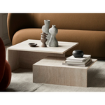 Ferm Living - Couchtisch Grande Duo Distinct Travertine