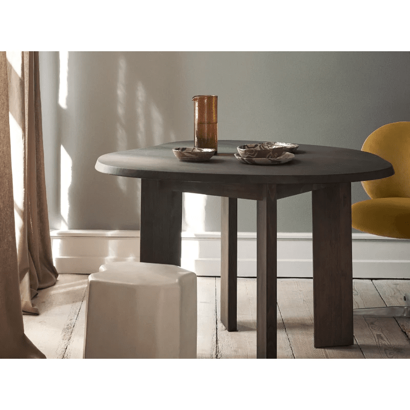 Ferm Living - Esstisch Tarn dark stained 115