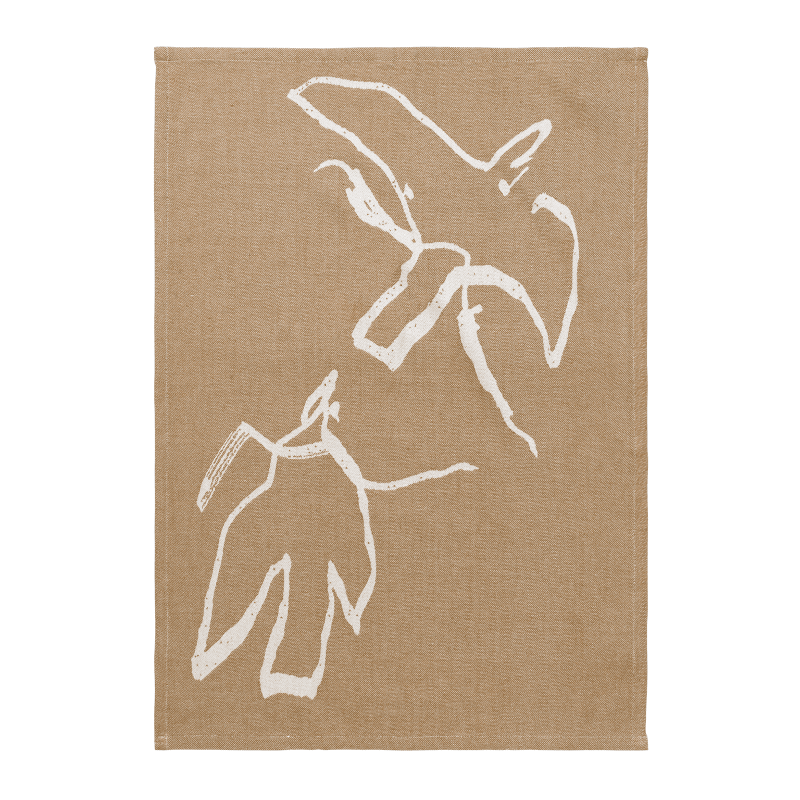 Ferm Living - Geschirrtuch Vuelo Tea Towe Sugar Kelp/Off white