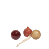 Ferm Living - Glass Ornaments Roseate Opaque Set of 3 M