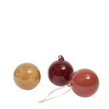 Ferm Living - Glass Ornaments Roseate Opaque Set of 3 M