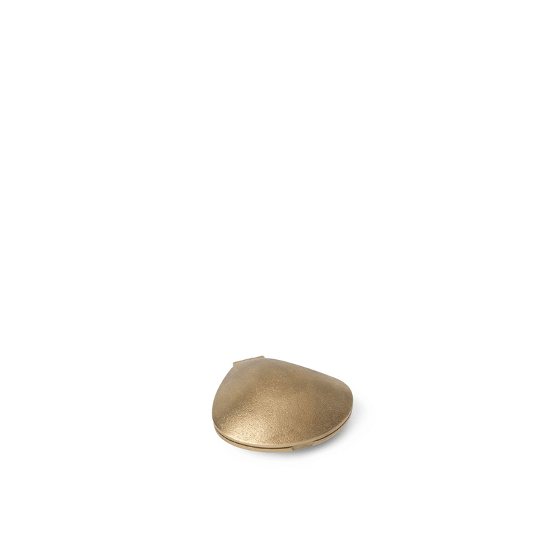 Ferm Living - Kerzenhalter Clam Brass
