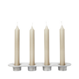 Ferm Living - Kerzenhalter Soothe Aluminium 4er