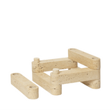 Ferm Living - Kerzenständer Newel Modular Travertine