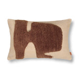 Ferm Living - Kissen Lay Rectangular sand/sugar kelp