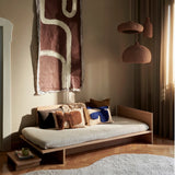 Ferm Living - Kissen Lay Rectangular sand/sugar kelp