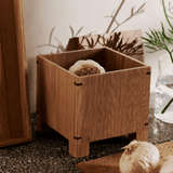 Ferm Living - Knoblauchdose Bon Natural Oak