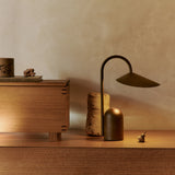 Ferm Living - Lampe Arum Portable Dark Chocolate