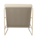 Ferm Living - Lounge Chair Desert 1er Pure Bouclé Cashmere/Off White