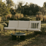 Ferm Living - Lounge Desert 3er Pure Bouclé Black/Off White