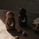 Ferm Living - Nussknacker Cairn dark brown