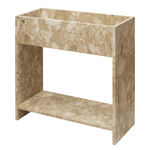 Ferm Living - Plant Box Stone mit Shelf Sand