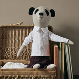 Ferm Living - Puppe Panda natural