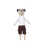 Ferm Living - Puppe Panda natural
