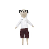Ferm Living - Puppe Panda natural
