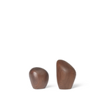 Ferm Living - Salz- & Pfefferstreuer Cairn dark brown