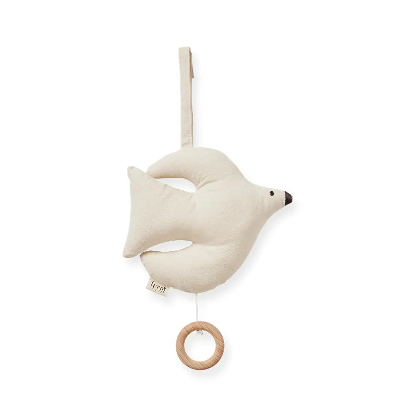 Ferm Living - Spieluhr Swif Bird Undyed