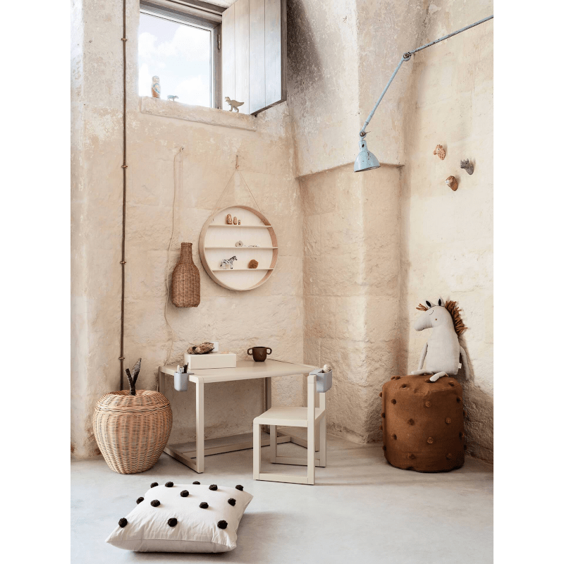 Stoffkabel - Pendant lamp sand von Ferm Living