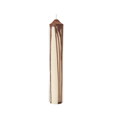 Ferm Living - Pillar Candle Dryp Dark Chocolate H30