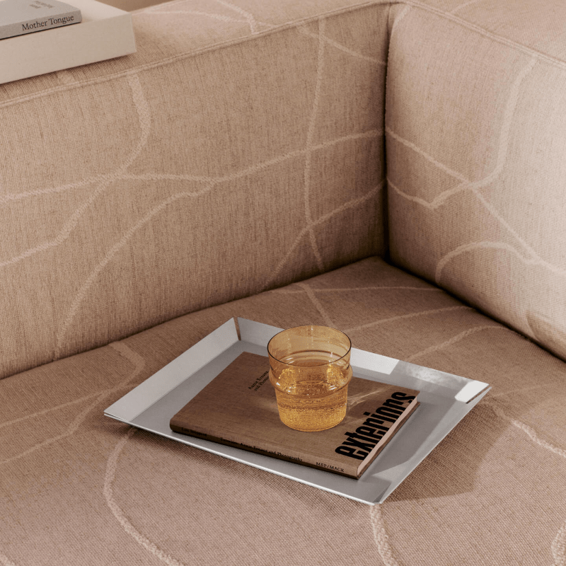 Ferm Living - Tablett Press Letter Tray Aluminium