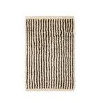 Ferm Living - Teppich Kami knotted off white/coffee