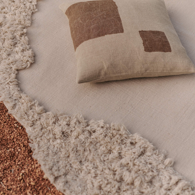 Ferm Living - Teppich Norte Outdoor Natural