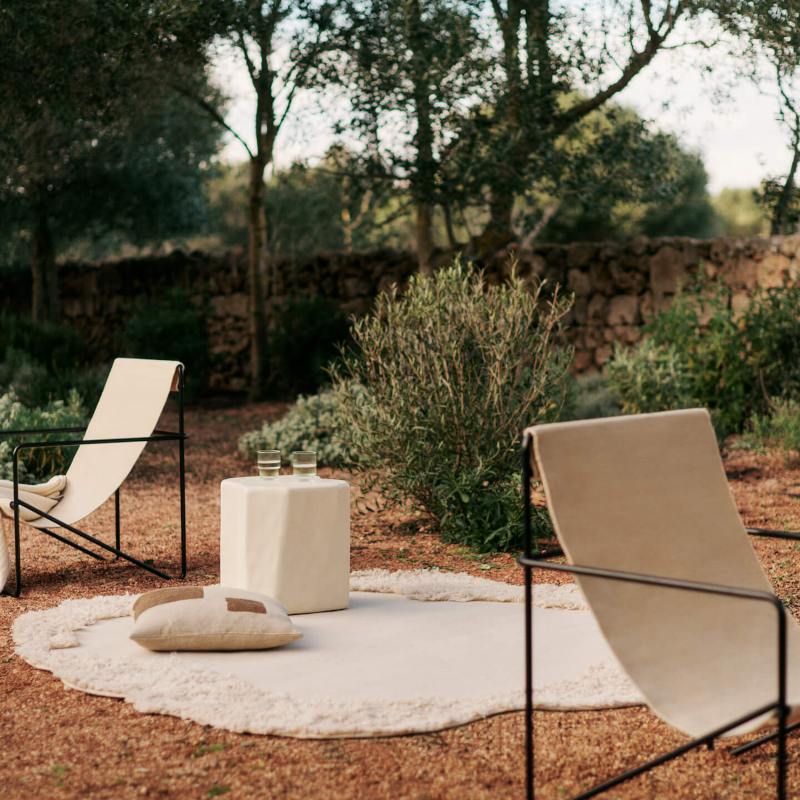 Ferm Living - Teppich Norte Outdoor Natural