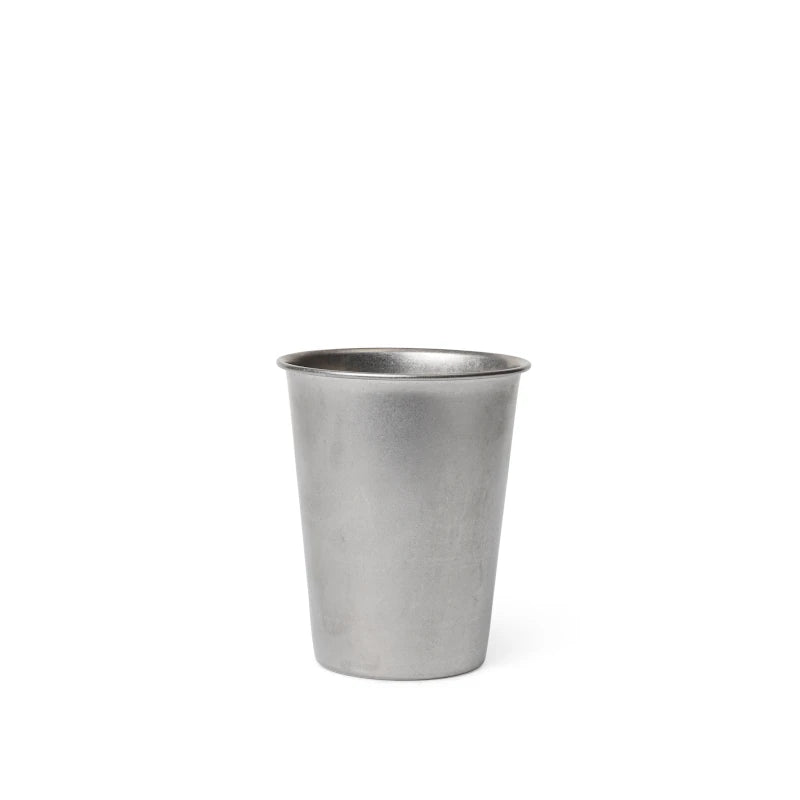 Ferm Living - Tumbled Becher Stainless steel